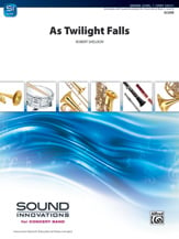 As Twilight Falls Concert Band sheet music cover Thumbnail